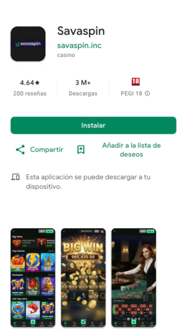 Savaspin app